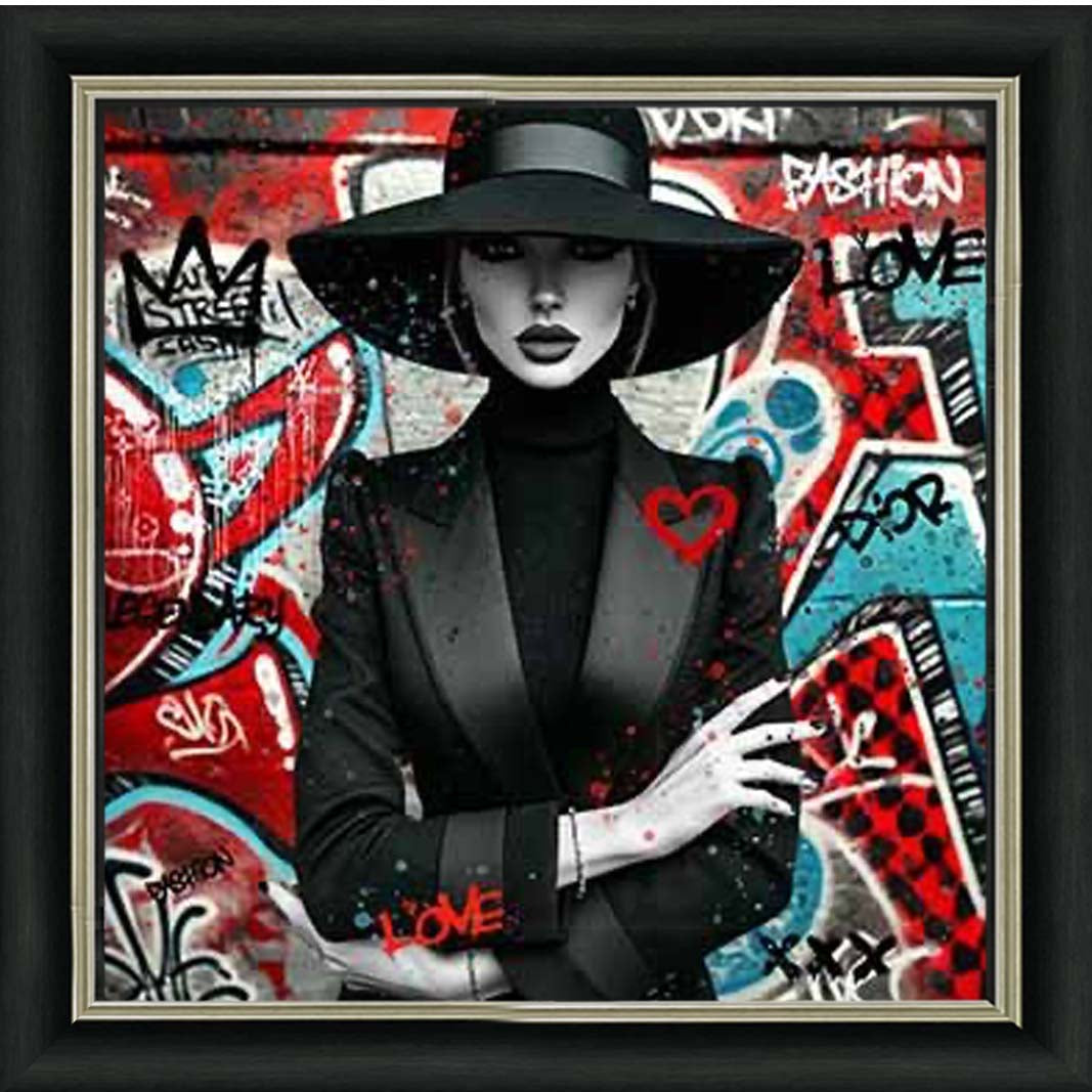 MD540-C Lady With Hat Coloured ||