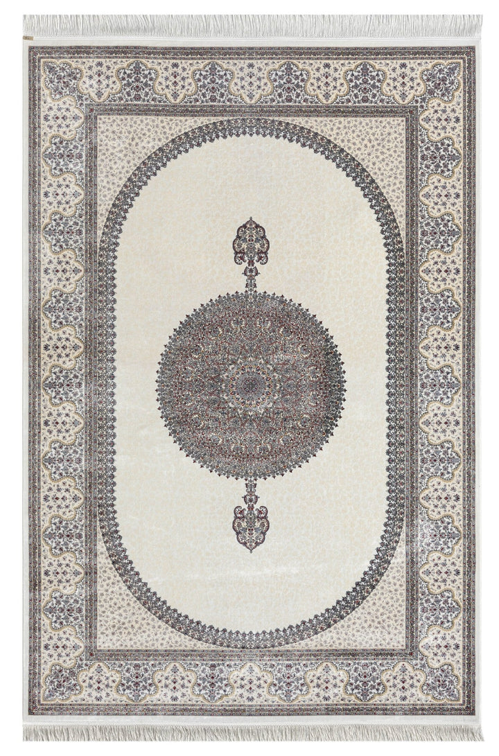 Minyatur Persian Cameo Cream Rug