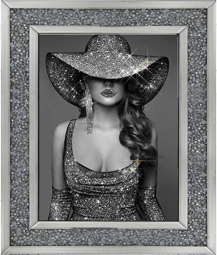 FG935 BLACK & WHITE GLAMOUR LADY |||