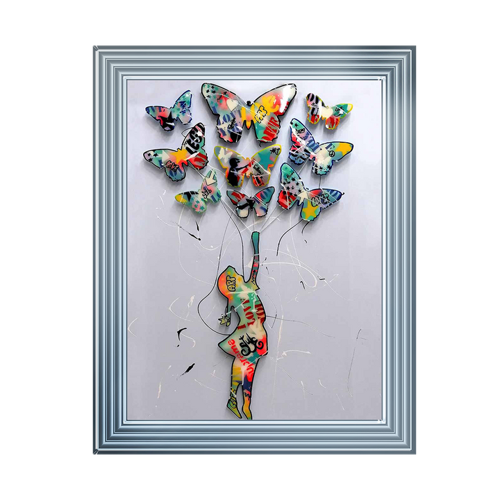 Enamel Butterfly Balloons - MS377
