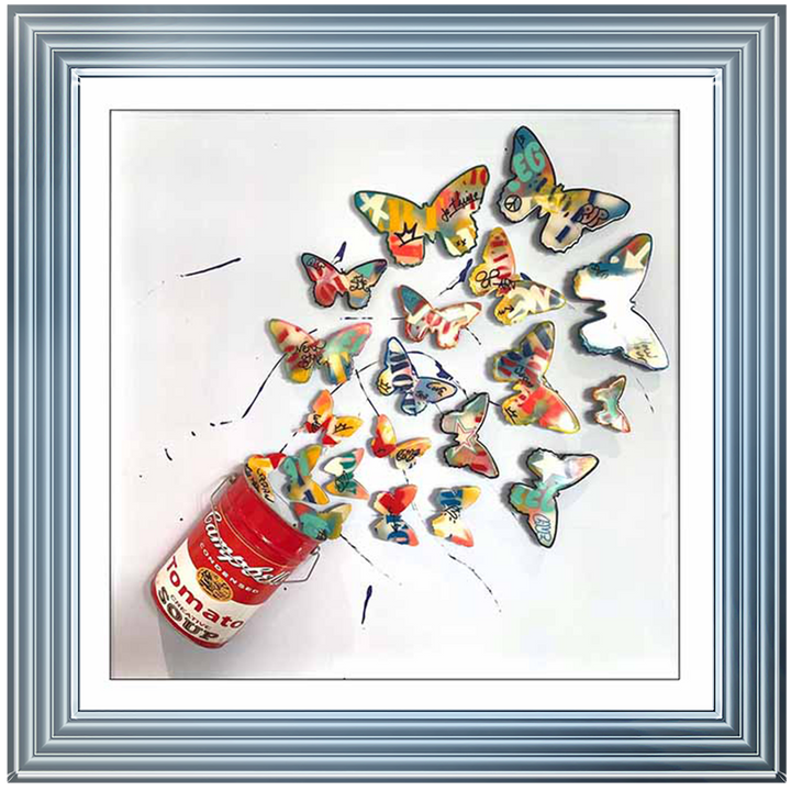 MS391 Butterfly Enamel Badges
