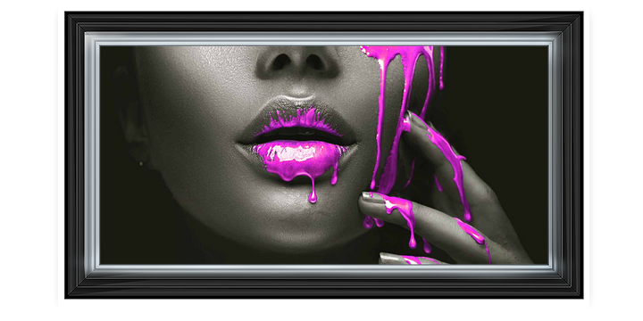 Neon Pink Drip