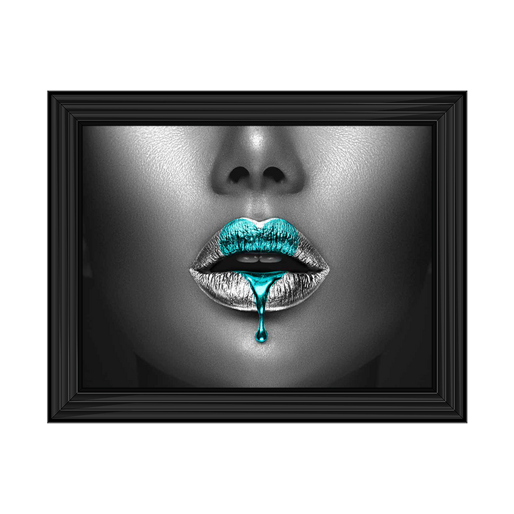MS404 Blue Queen Of Hearts Lips