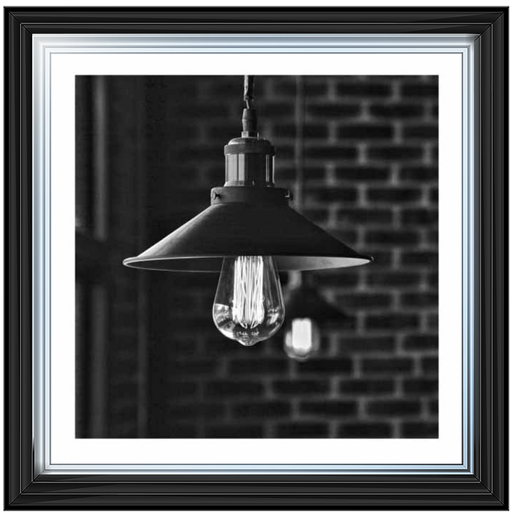 MS449 Black Hanging Light