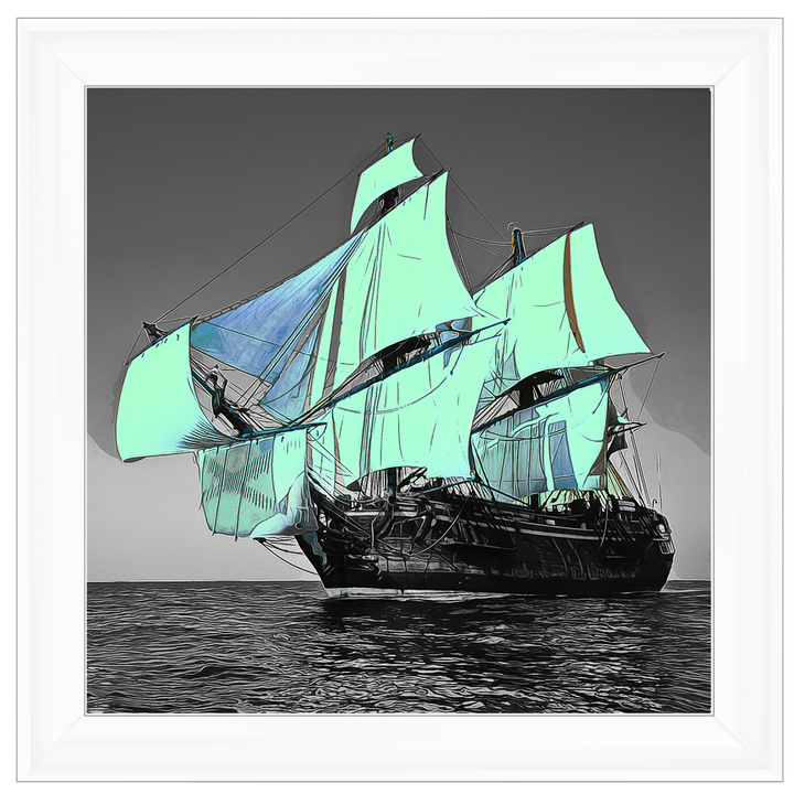 MS548 Blue Pirate Ship