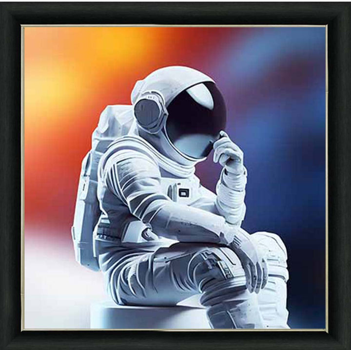 MS925-C Astronaut Black Background