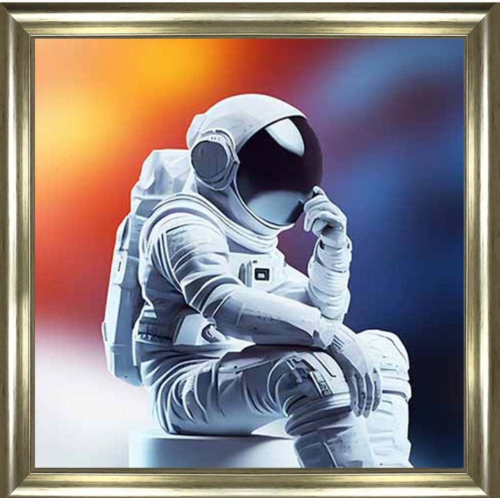 MS925-C Astronaut Black Background