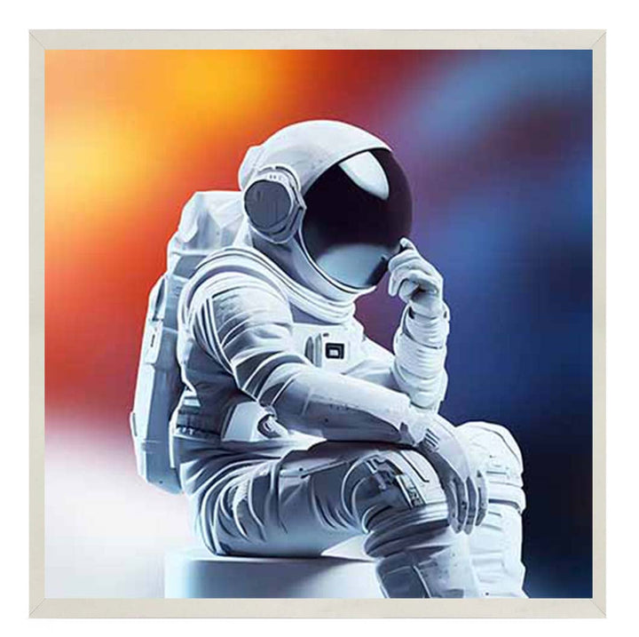 MS925-C Astronaut Black Background