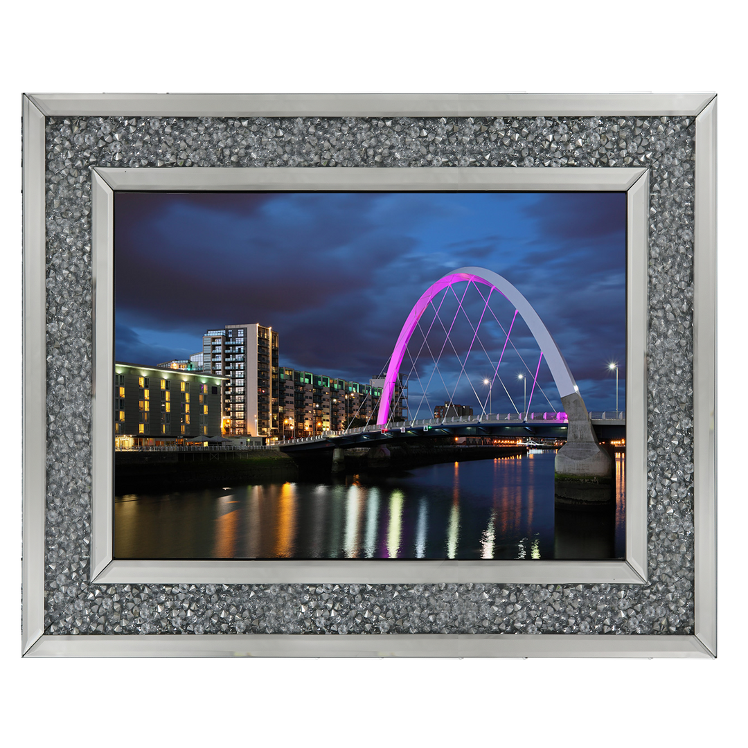 Glasgow Cityscape Scotland in colour