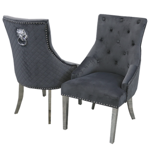 Bentley Chrome Dining Chair