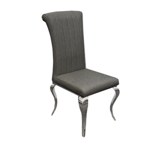 Nicole Dining Chair ALL COLOURS with Plain Back, Line & Cross Stitch