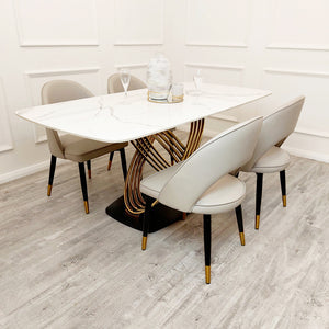 Orion Gold Plated Dining Table