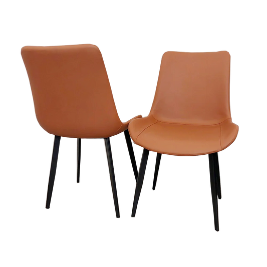 Remus Leather Dining Chair - Available in Sets of 2, 4, or 6