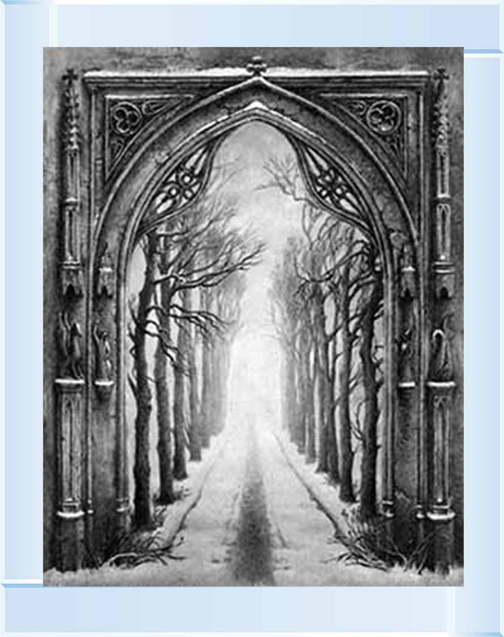 LS359 SNOWY PATHWAY