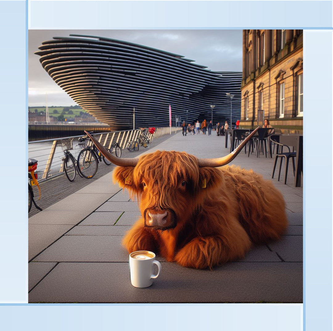 AN1112 V&A VIEW COFFEE AND COW ||