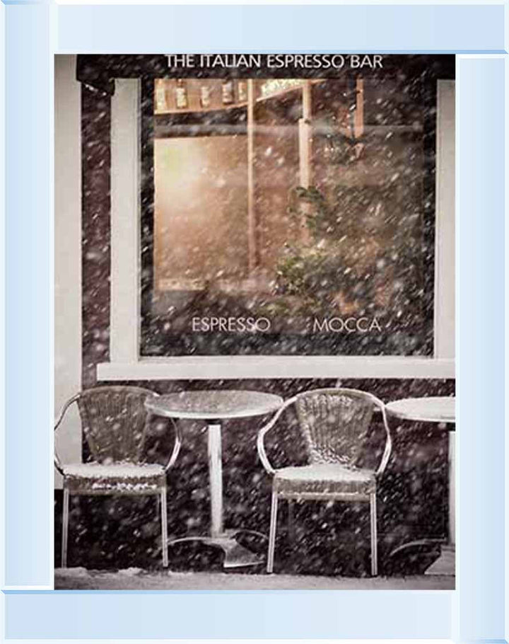 CY471 Italian Expresso Bar snow Night