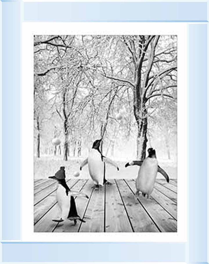 AN747-B&W Pandas Winter ll