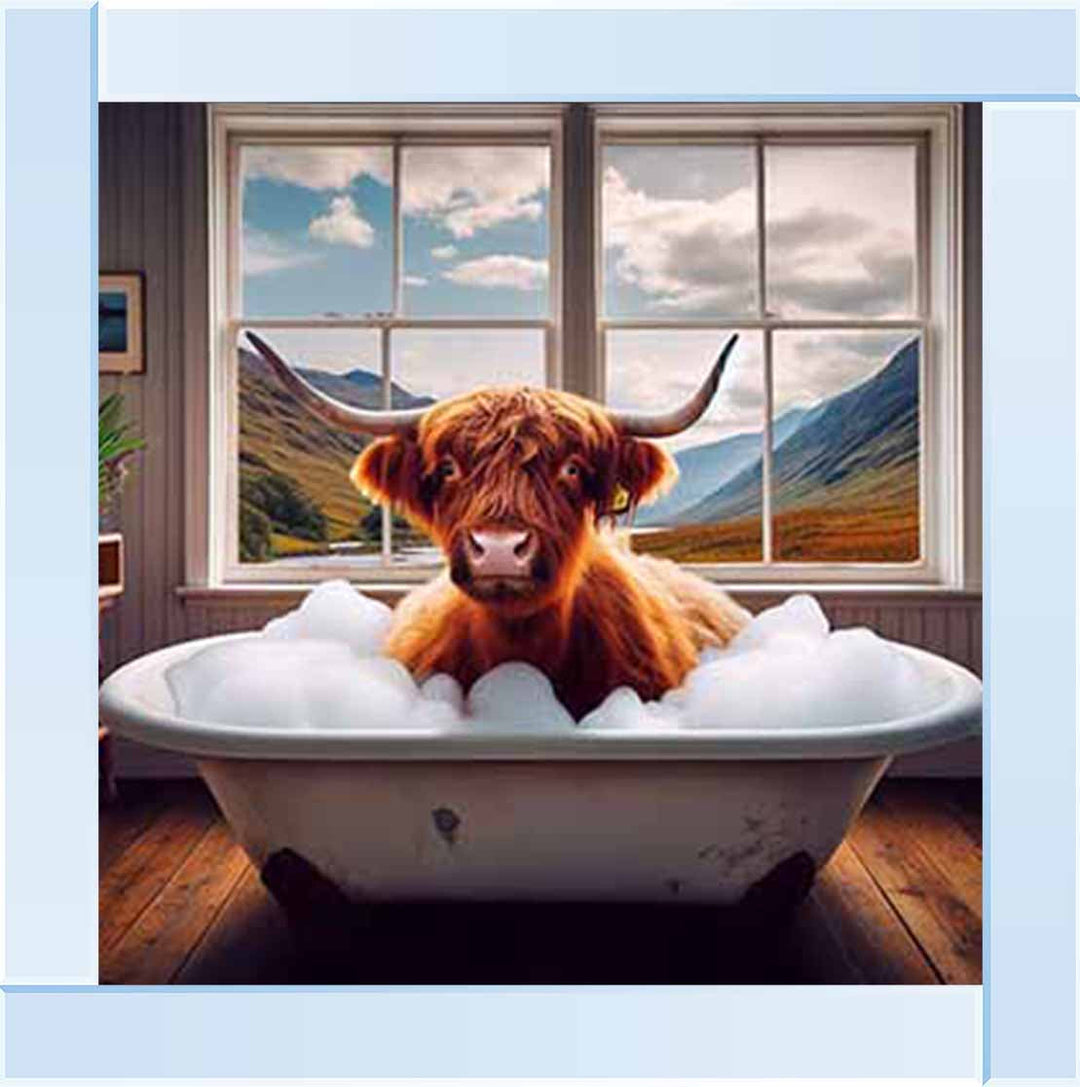 AN1156 COW IN THE TUB |