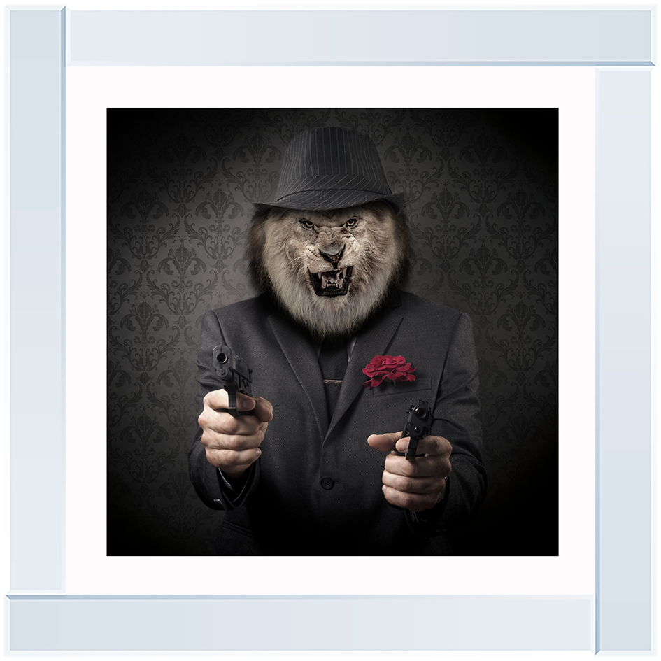AN182 Gangster Lion (Border)