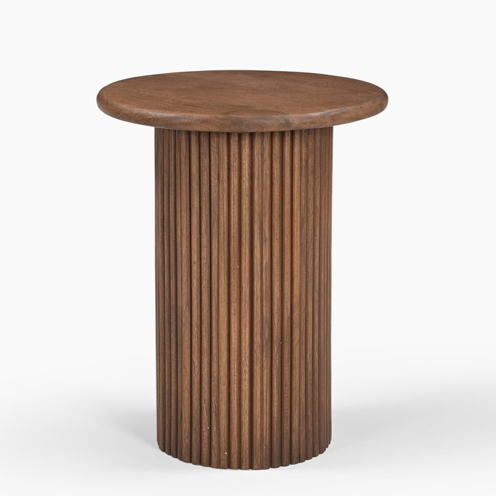 Konrad Ribbed Accent Table