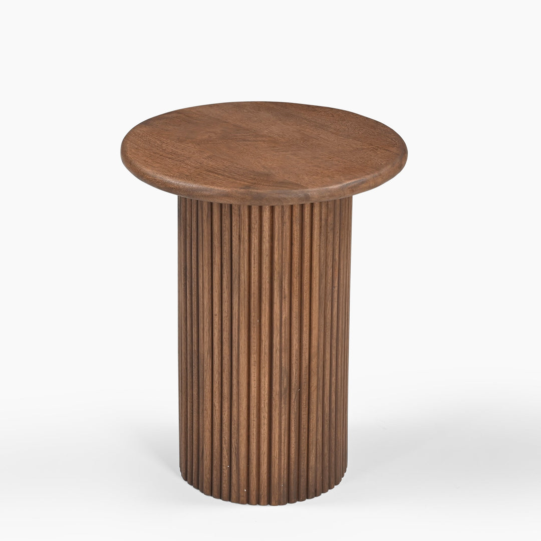 Konrad Ribbed Accent Table