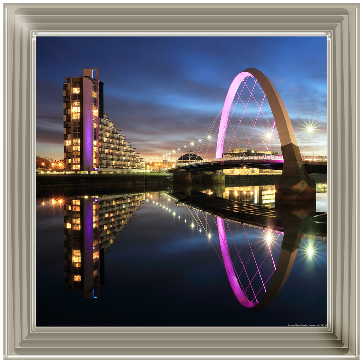 CY679 Purple Bridge, Glasgow Clyde