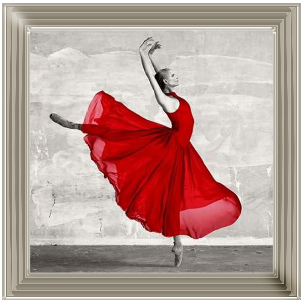 1AP4042  Ballerina in Red