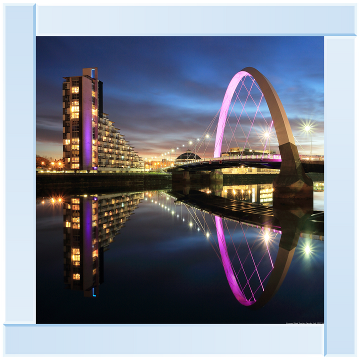 CY679 Purple Bridge, Glasgow Clyde