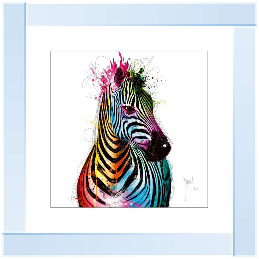 MD013 Colourful Zebra by Murciano