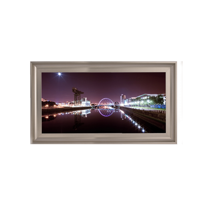 CY026 Lit Up cityscape of Glasgow