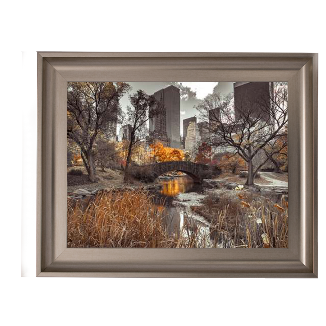 Gapstow Bridge in Autumn II, Central Park, New York city, Assaf Frank