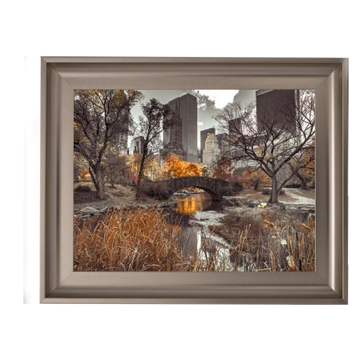 Gapstow Bridge in Autumn II, Central Park, New York city, Assaf Frank