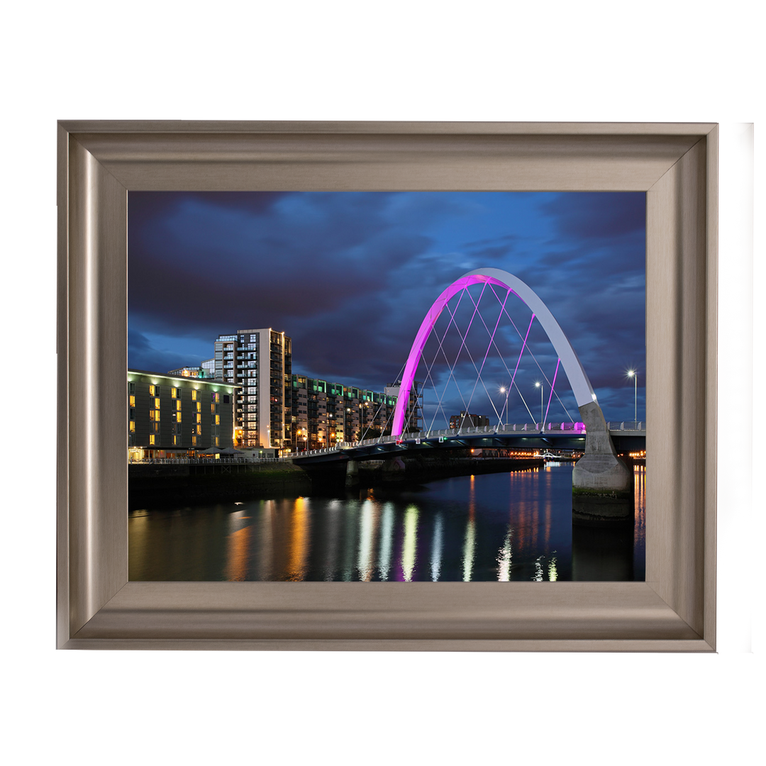 Glasgow Cityscape Scotland in colour
