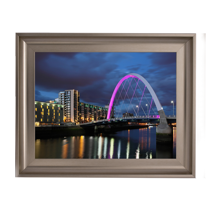 Glasgow Cityscape Scotland in colour