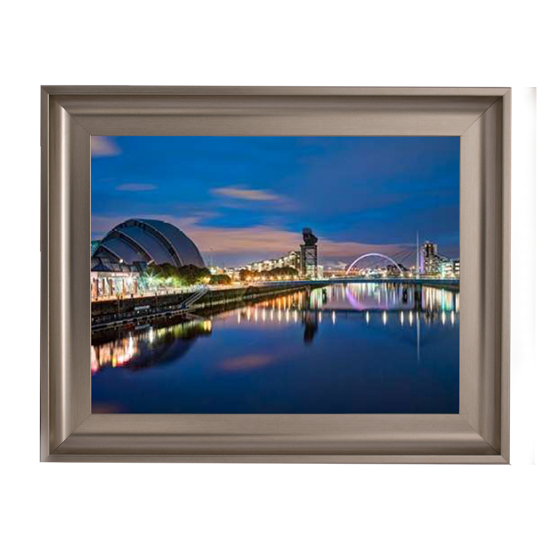 FTBR1366 Assaf Frank Glasgow, view of bridge Cityscape