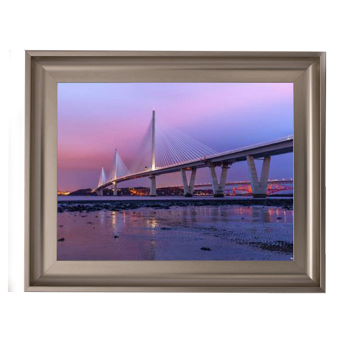 Queensferry Crossing in the evening, Scotland, Assaf Frank