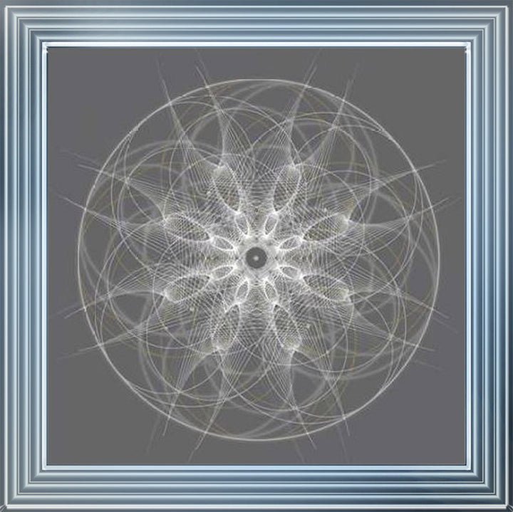TL112571 Grey Spirograph Close Up