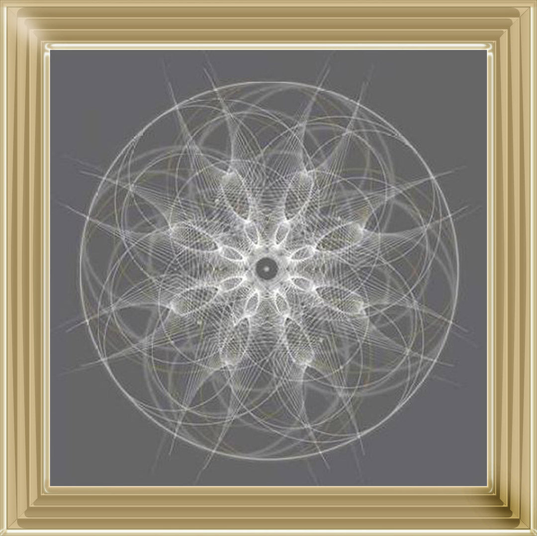 TL112571 Grey Spirograph Close Up