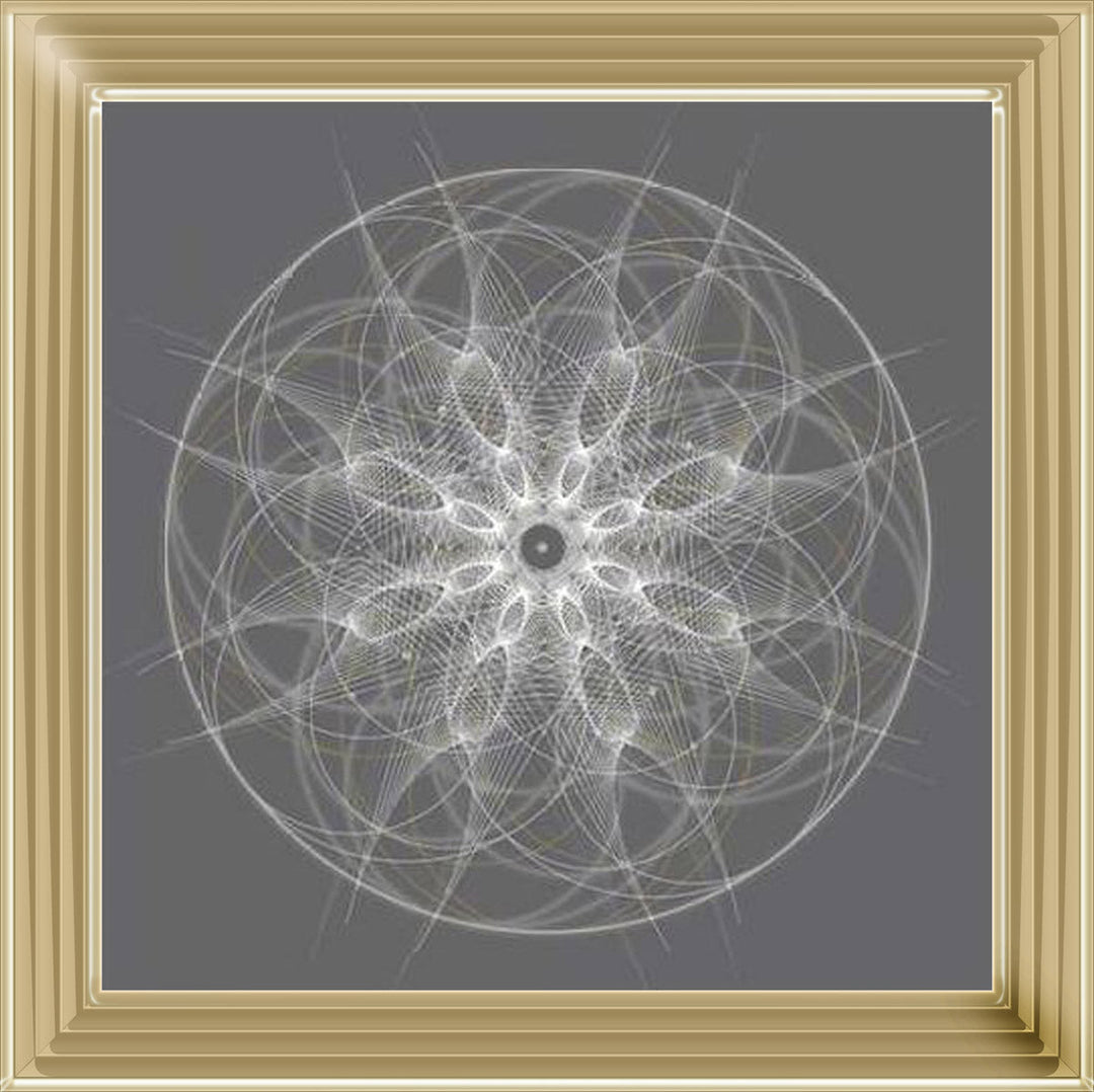 TL112571 Grey Spirograph Close Up