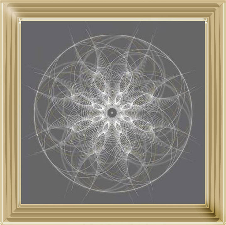 TL112571 Grey Spirograph Close Up