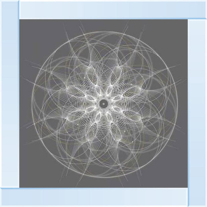 TL112571 Grey Spirograph Close Up