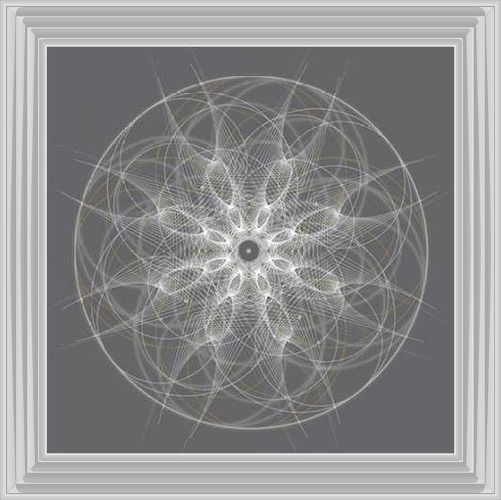 TL112571 Grey Spirograph Close Up