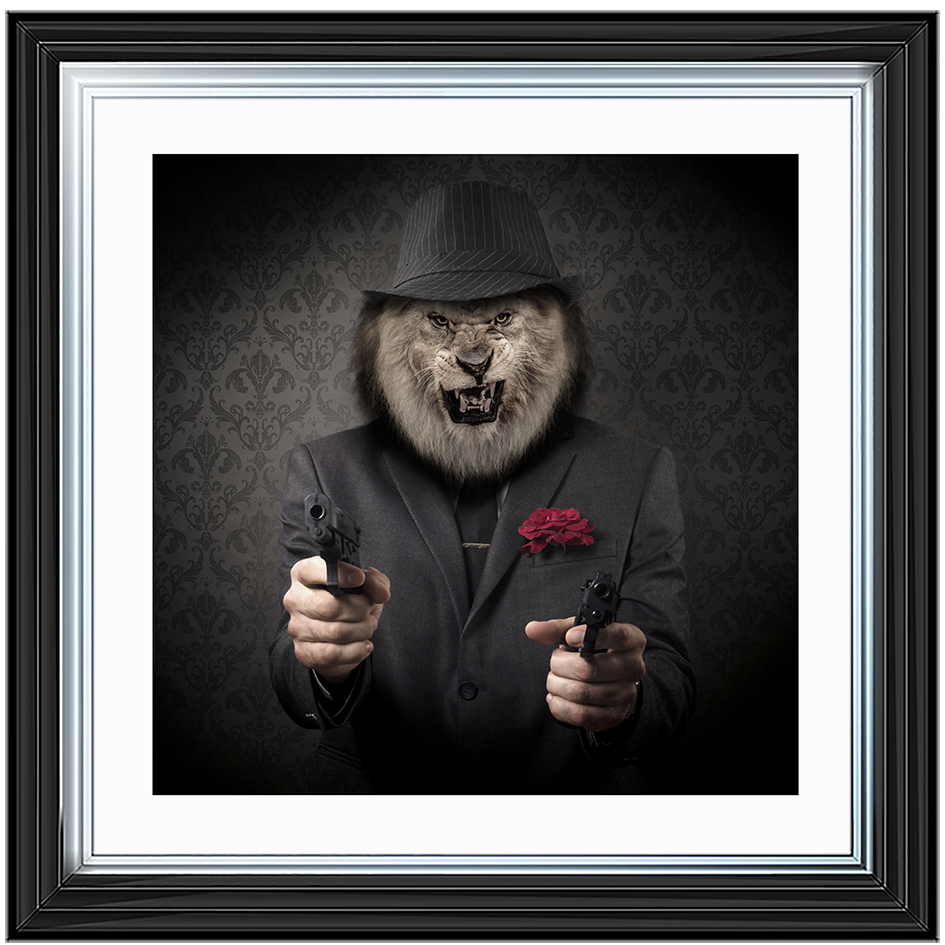 AN182 Gangster Lion (Border)