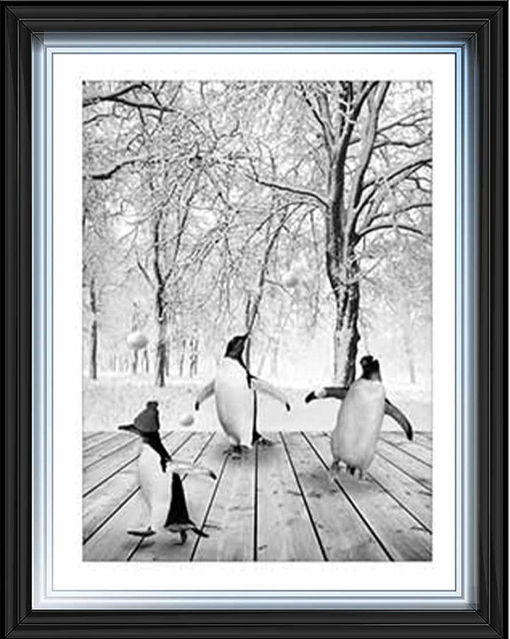 AN747-B&W Pandas Winter ll