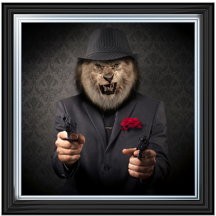 AN182 Gangster Lion (Border)