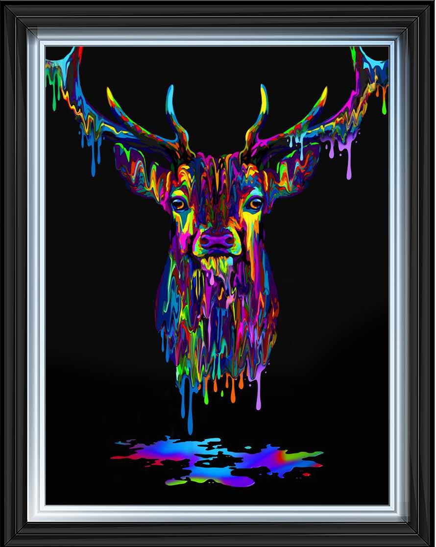 AN767 Dripping Pop Art Dear