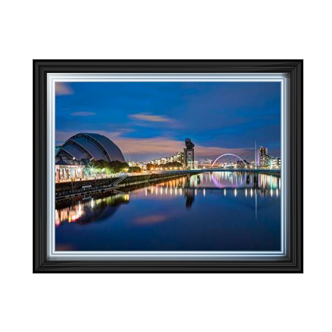FTBR1366 Assaf Frank Glasgow, view of bridge Cityscape
