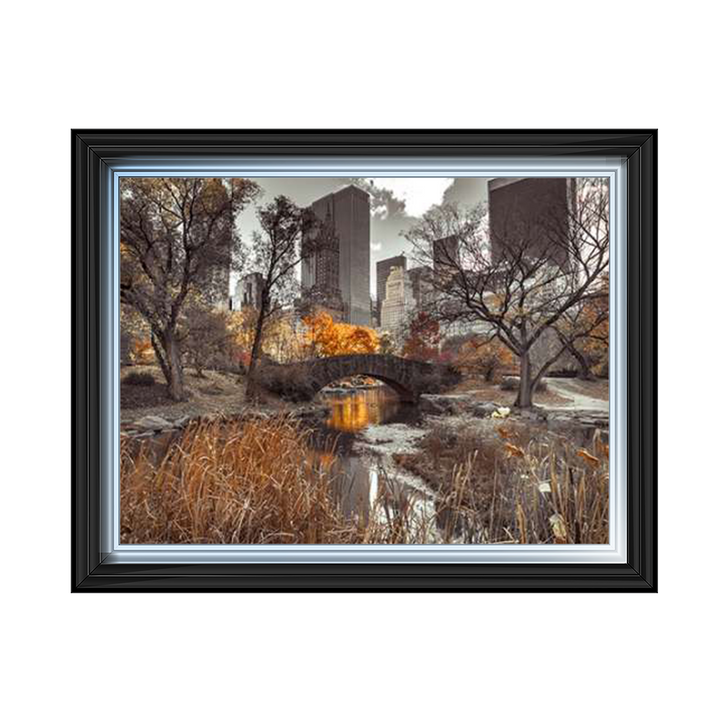 Gapstow Bridge in Autumn II, Central Park, New York city, Assaf Frank