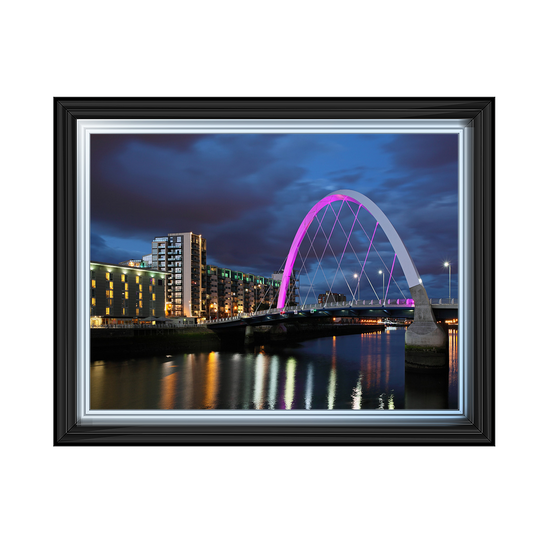Glasgow Cityscape Scotland in colour