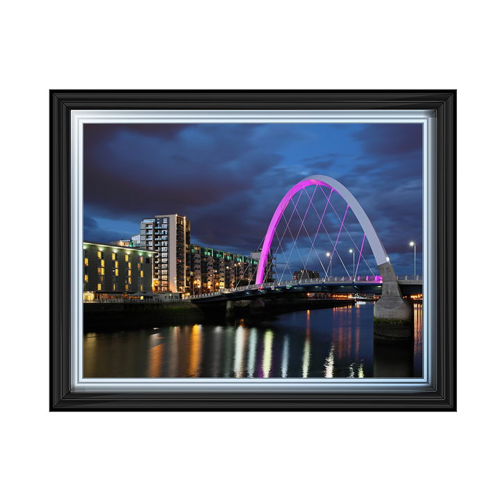 Glasgow Cityscape Scotland in colour